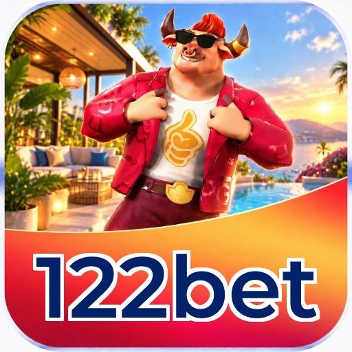 Interface da plataforma 122bet mostrando slots populares e bônus de boas-vindas